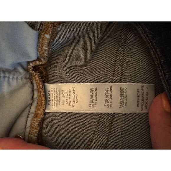 Frame Denim Le Garçon Crop - Picture 8 of 10